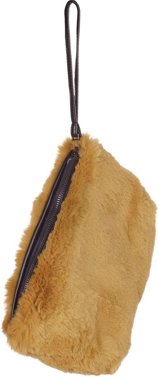 Sandy Clutch Tas Mosterdgeel