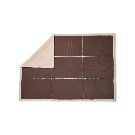 Addison Plaid | 140x200cm Choco/Beige