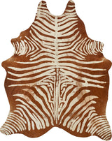 Koeienhuid Vintage Zebrapatroon