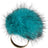 Pompon Ring Aqua