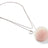 Ketting met Pompon Baby Roze