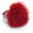 Pompon Ring Baksteen Rood