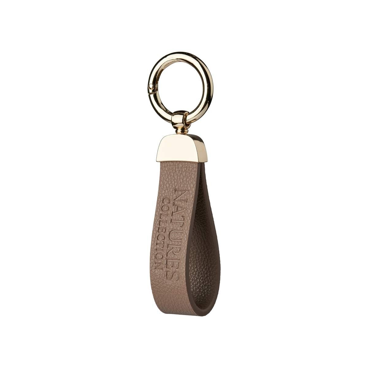 Kim Sleutelhanger | Leer | 13 cm