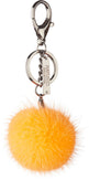 Pompon Sleutelhanger Oranje