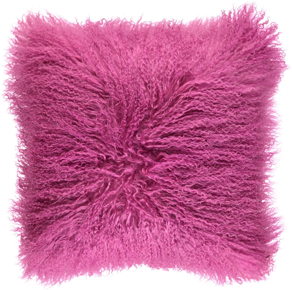 Curly Kussen | 40x40 cm Malaga Roze