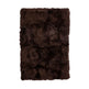 Langharig Schapenvacht Design Kleed | 120x180 cm Chocolade