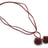 Nicki Nerts Ketting Burgundy