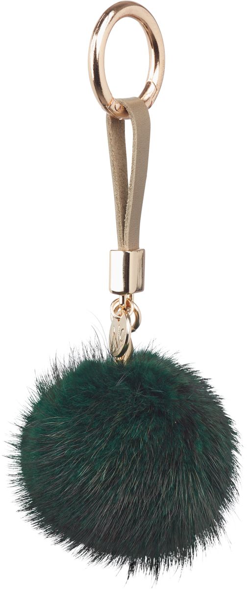 Pompon Sleutelhanger Grasgroen