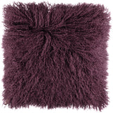 Curly Kussen | 40x40 cm Aubergine