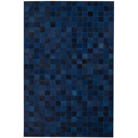 Koeienhuid Design Vloerkleed Venice | 200x300 cm Marineblauw