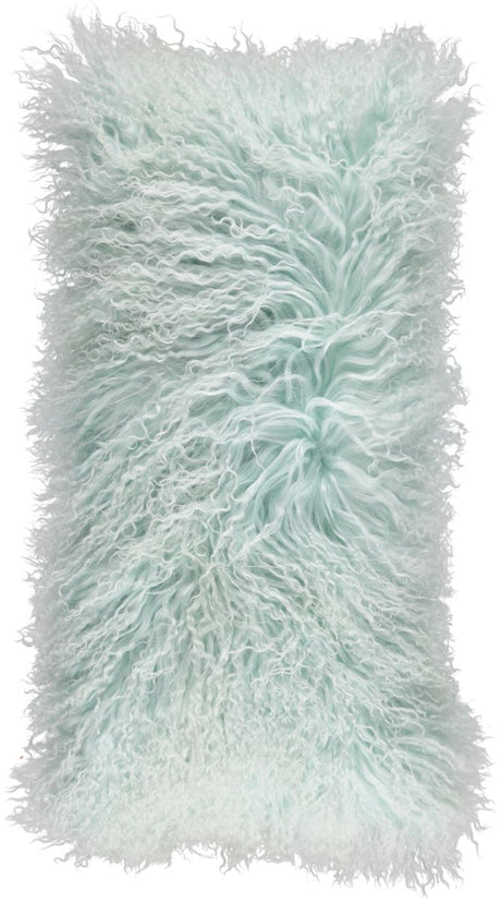 Curly Kussen | 28x56 cm Mint Groen