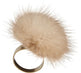 Pompon Ring Palomino